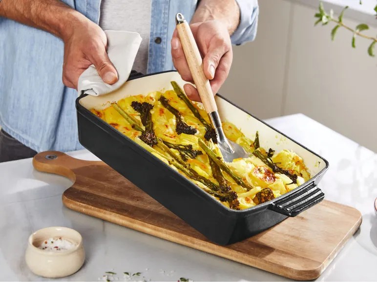 Ernesto® Liatinová nákypová forma, 3,6 l (čierna) (100352677)