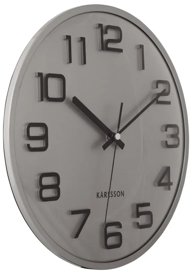 Nástenné hodiny ø 30,5 cm 3D Numbers – Karlsson