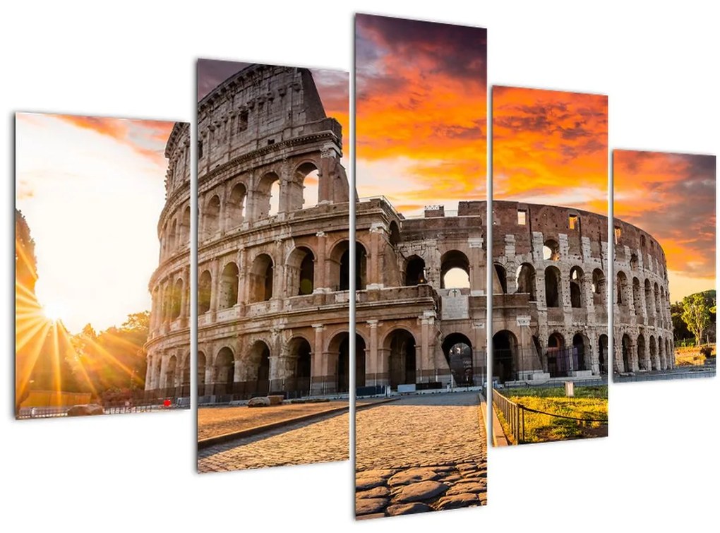 Obraz - Koloseum v Ríme (150x105 cm)