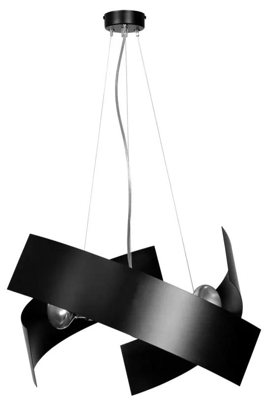 MODO | dizajnová závesná lampa Farba: Čierna