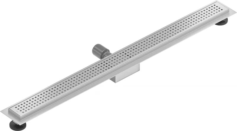 Mexen Flat nerezový sprchový žľab 80 cm vzor M08, 1025080-15