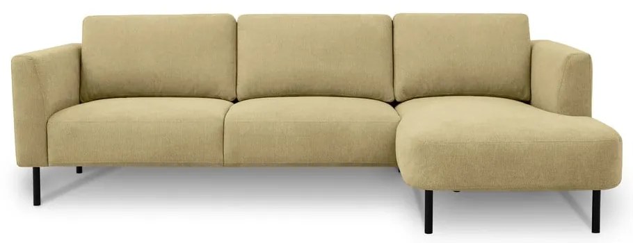 Okrovožltá rohová pohovka (pravý roh) Hero – Scandic