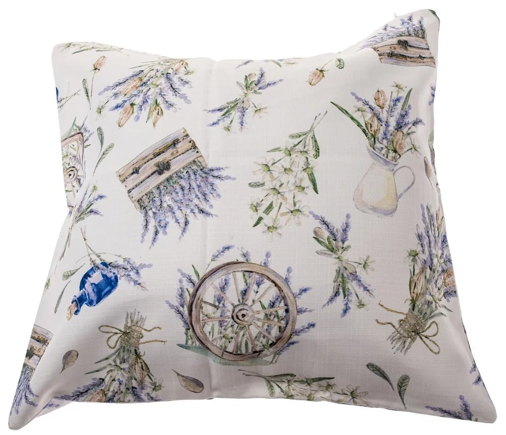 Vodeodolná obliečka na vankúš Levanduľa, 40 x 40 cm