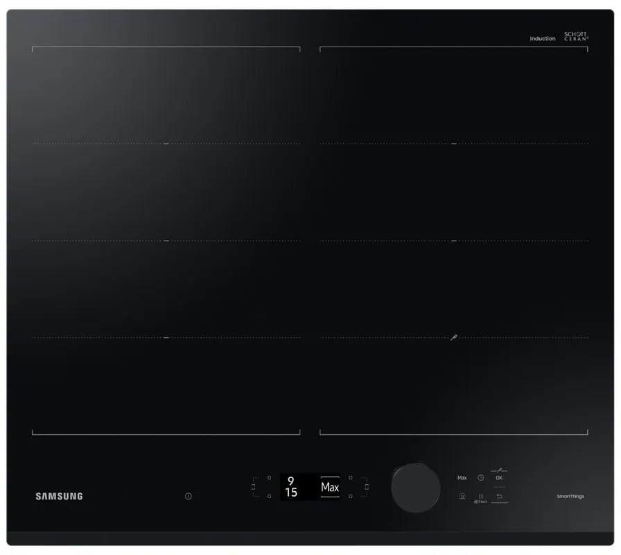 Indukčná varná doska Samsung čierne sklo NZ64B7799GK/U2