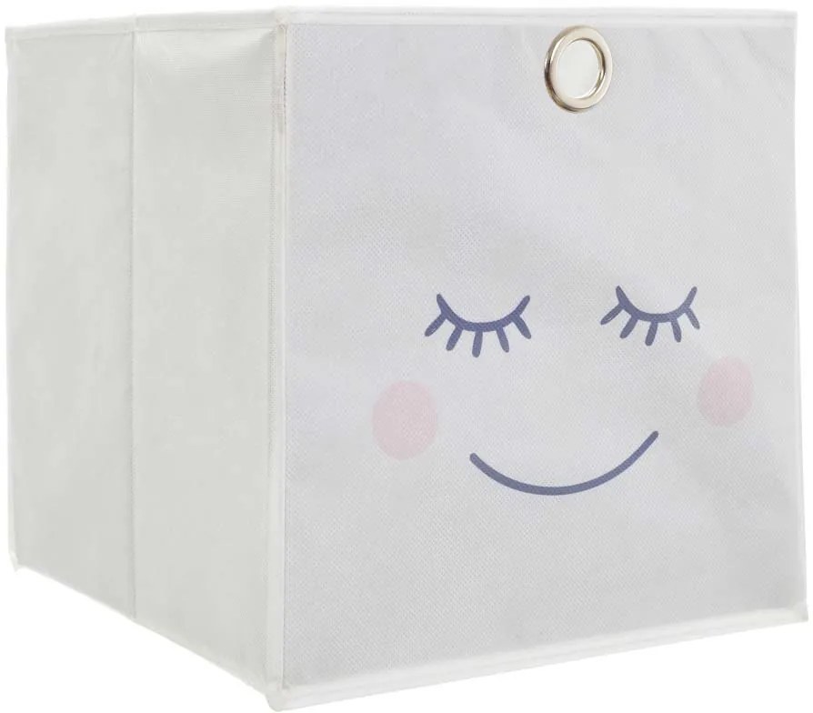 HOME DECO KIDS Úložný box Úsmev 2x