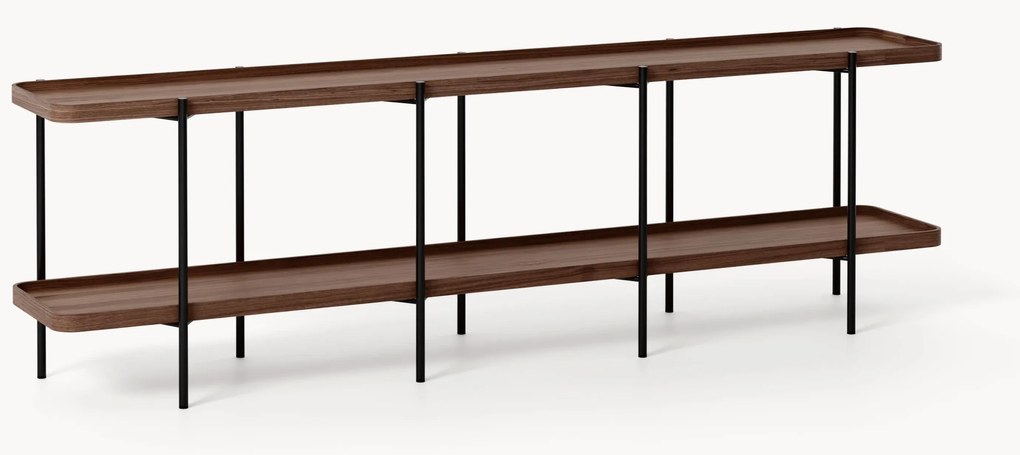 Nízky drevený regál Renee