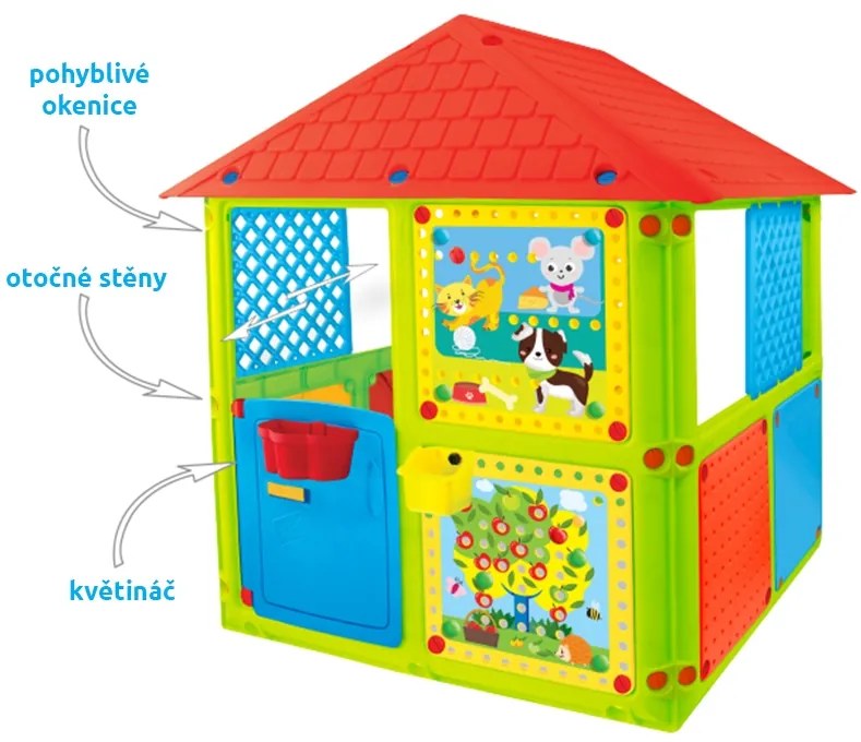 Mochtoys | Plastový domček Mochtoys Smart House | 11640469