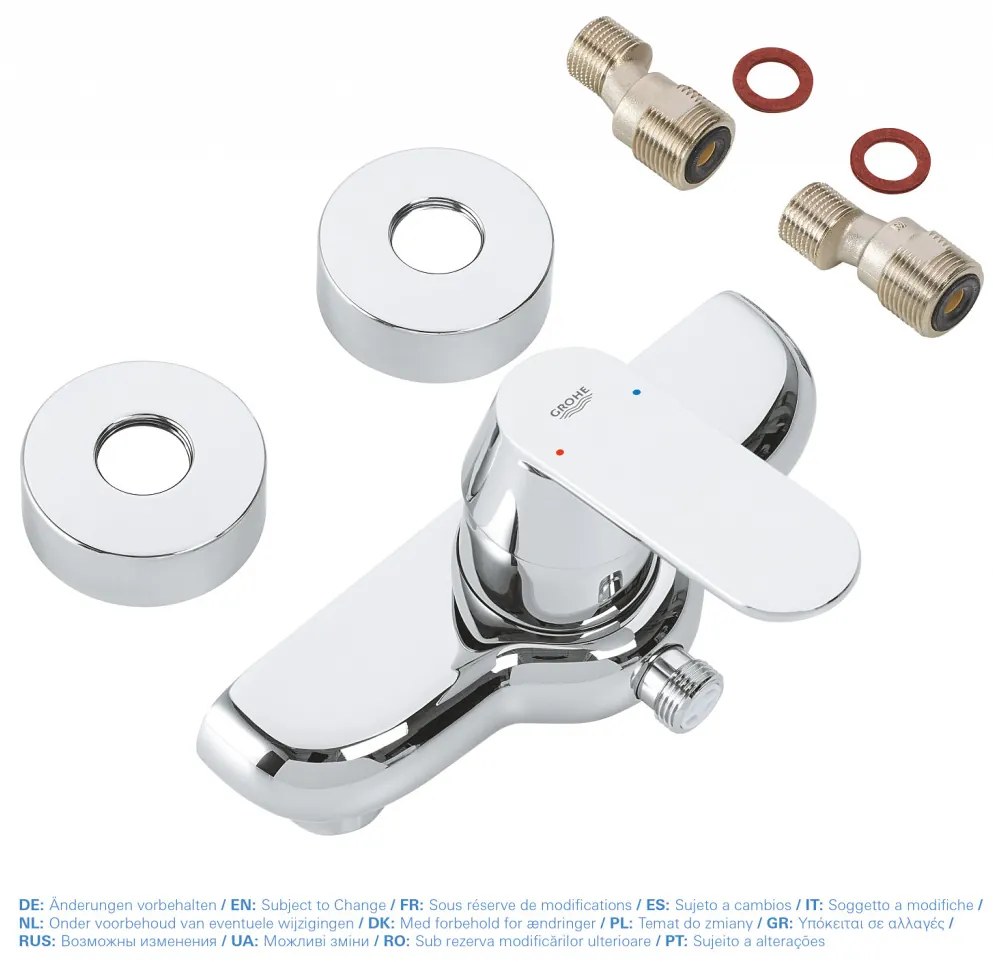 GROHE Eurosmart Cosmopolitan - Páková sprchová batéria, chróm 32837000