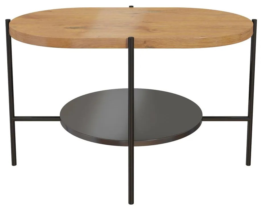 Konferenčný stôl s podnožím v čiernej farbe Skandica Arena