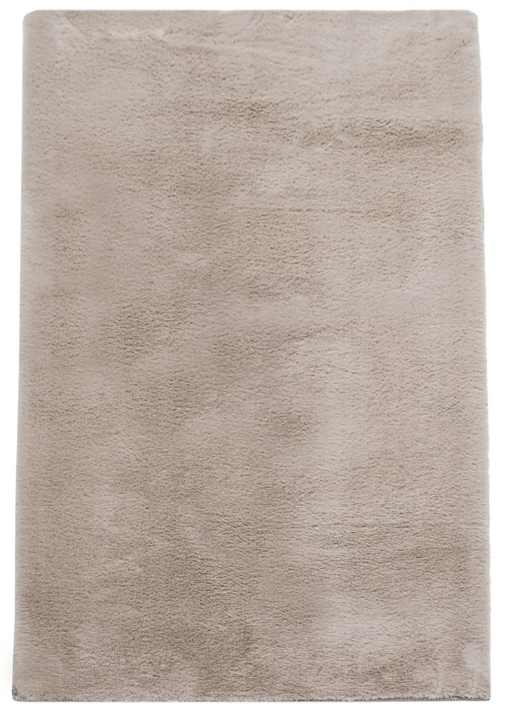 Dekorstudio Kožušinový koberec do kúpeľne TOPIA mats - sivo-béžový Rozmer koberca: 120x170cm