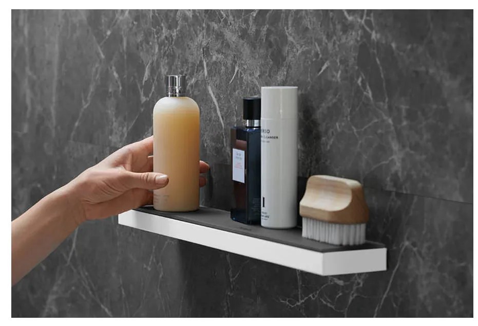 Hansgrohe Rainfinity, polička 500, matná biela, HAN-26844700