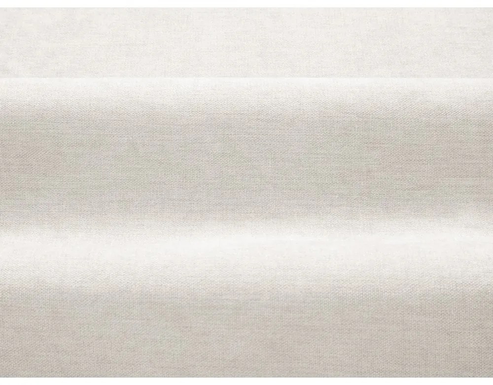 Slonovinová čalúnená dvojlôžková posteľ s úložným priestorom s roštom 200x200 cm Juno – Windsor & Co Sofas