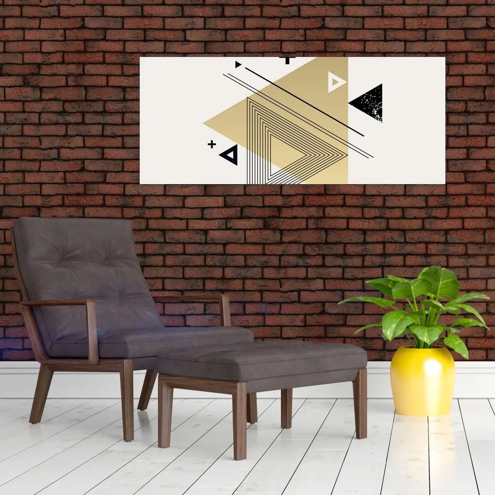 Obraz - Geometrické tvary N⁰4 (120x50 cm)