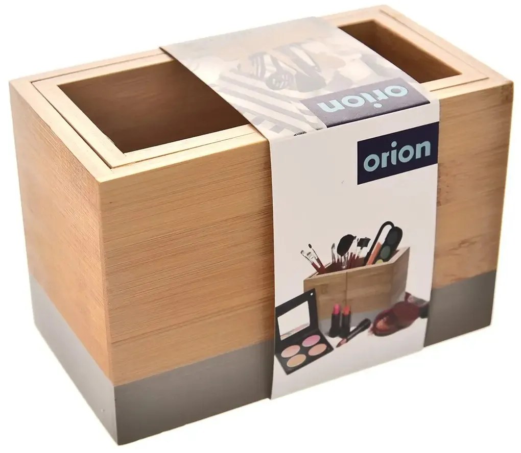 Orion Organizér kuchynský a kozmetický, bambusový stojan, nastaviteľný FANY