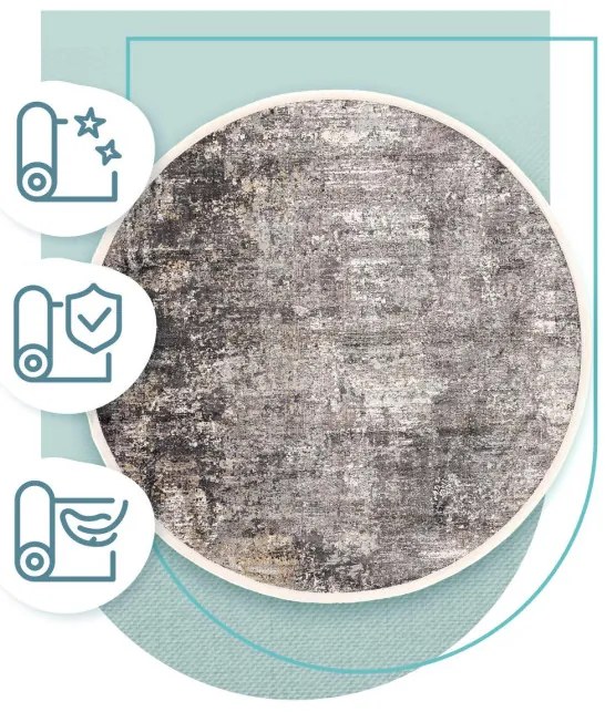 Koberec Split Z332A sivý / hnedý