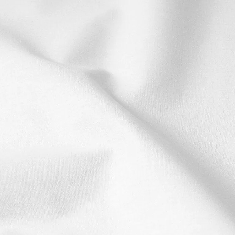 Goldea oválny obrus 100% bavlnené plátno - biely 140 x 220 cm