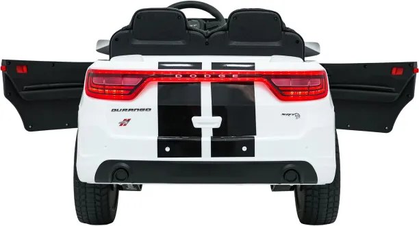 Elektrické autíčko Dodge Durango biele