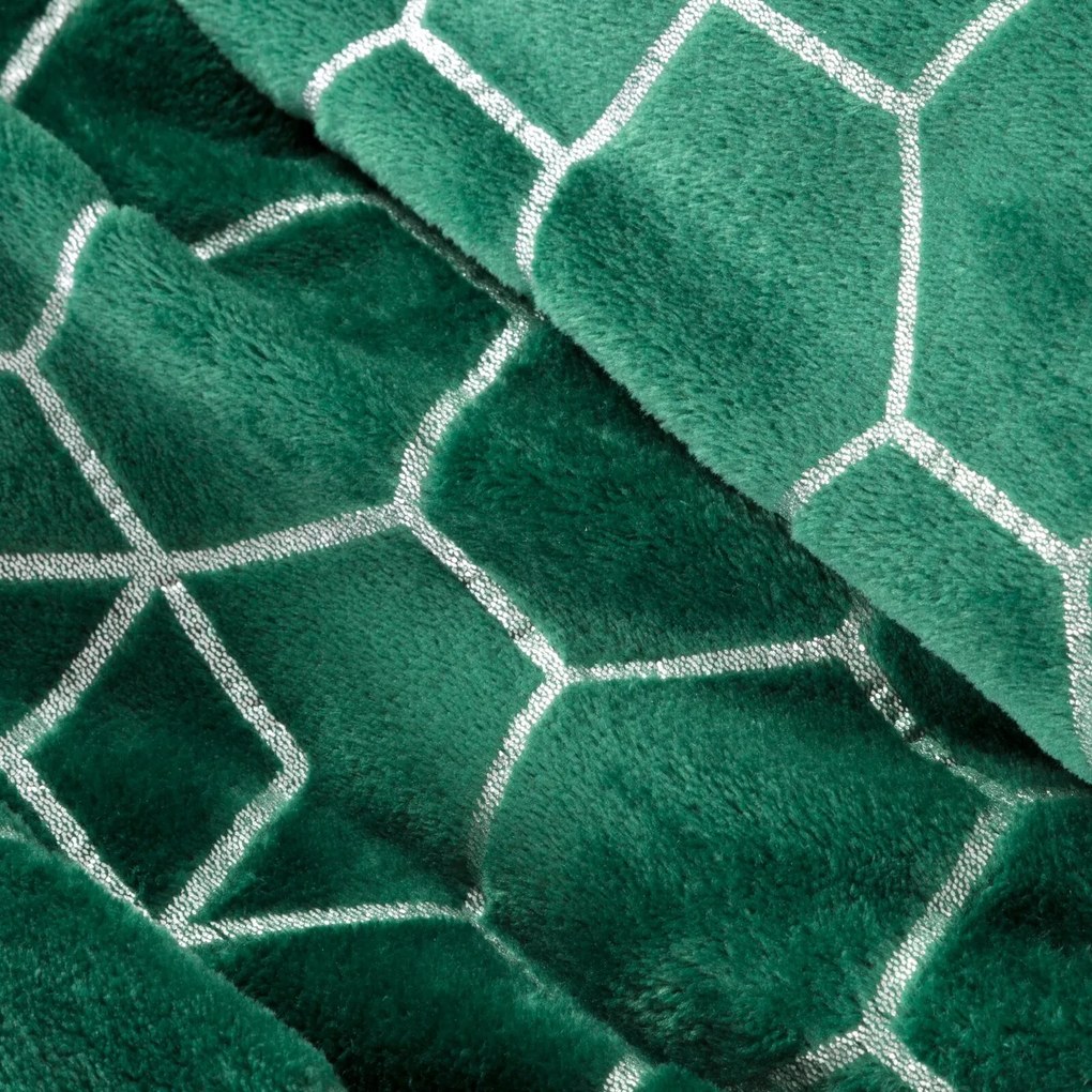 DEKA MALIBU 150X200 CM TMAVOZELENÁ