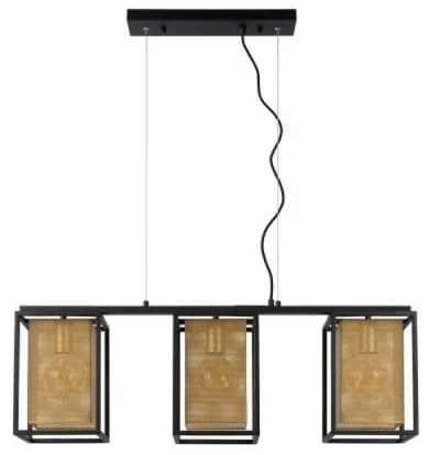 Lucide 21422/03/30 - Luster na lanku SANSA 3xE27/40W/230V