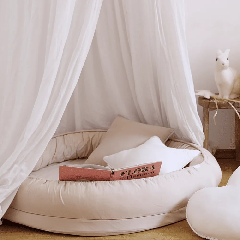 Hniezdo pre deti púdrovo ružová