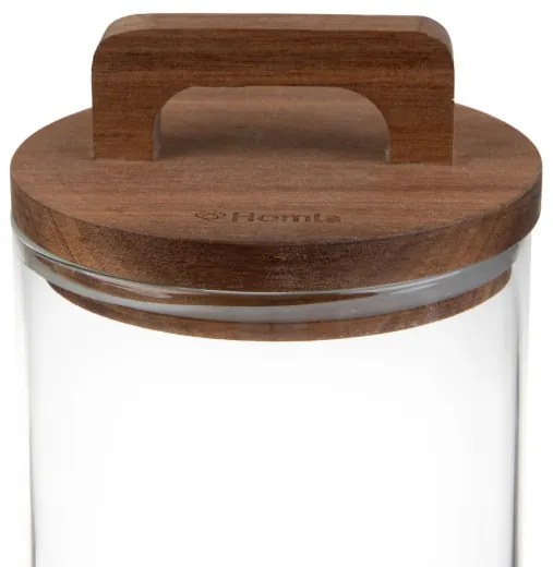 Nádoba CARLOS s akáciovým vekom s rukoväťou 892542