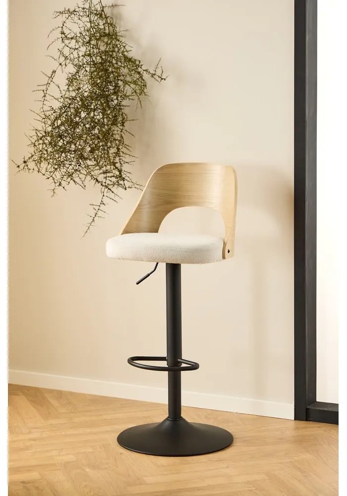 Barové stoličky v súprave s nastaviteľnou výškou 2 ks (výška sedadla 84 cm) Lucy – Actona