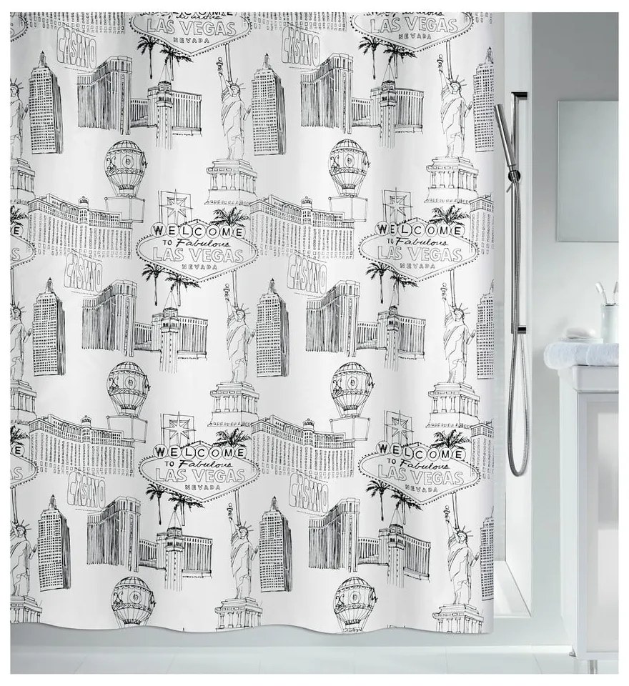 Sprchový záves 180x200 cm Vegas – Spirella