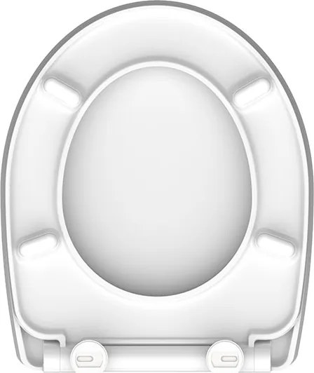 Eisl Sanitär WC sedadlo Duroplast Soft Close White Wave High Gloss 82584