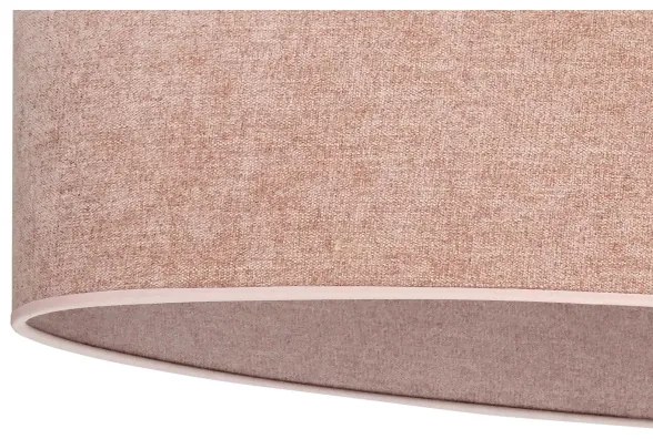 Duolla - Prisadený luster OVAL 2xE27/15W/230V ružová