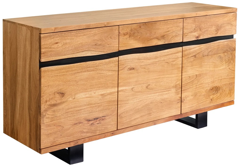 Komoda Mammut 160cm akáciový med