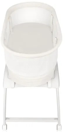 Lionelo - Detská postieľka s váhou CORAL White