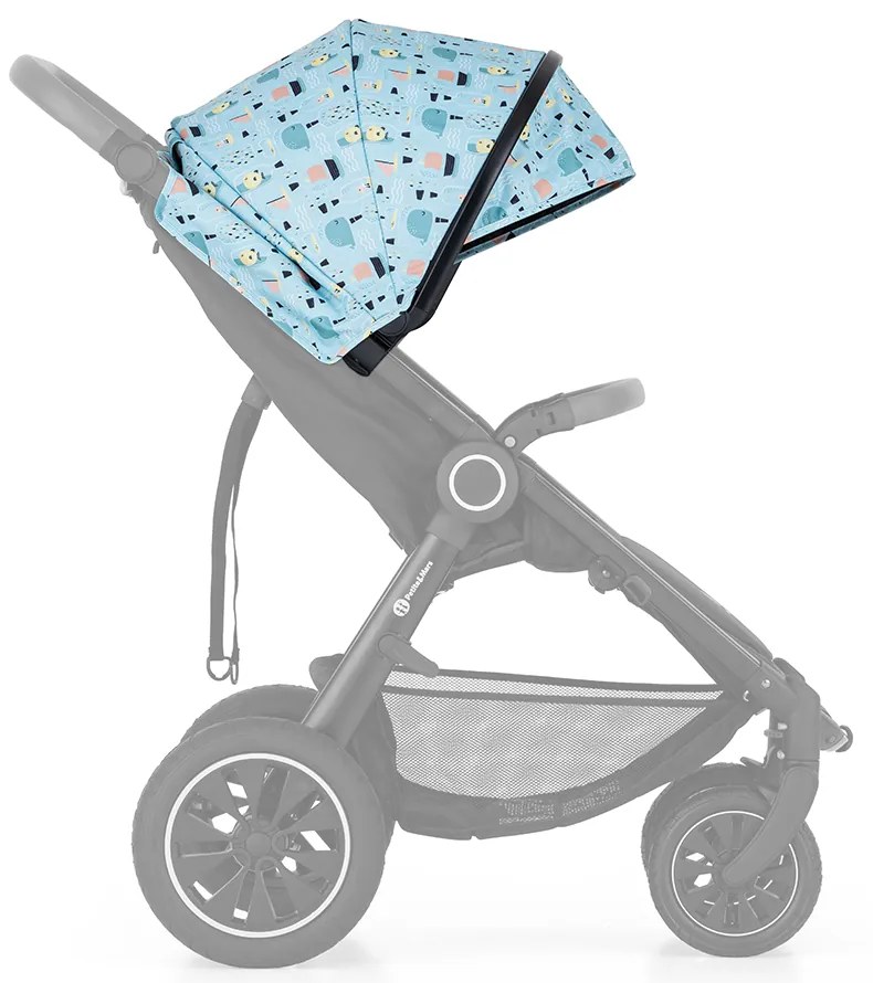 PETITE&MARS strieška na kočík Street+ limited 100 ocean