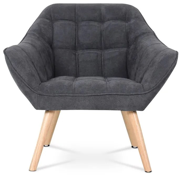 BONTEC Kreslo, sivá látka, AK-321 GREY2 Farba: Šedá