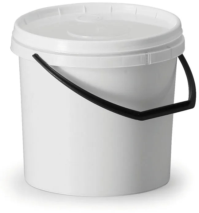 Plastové vedierko s vekom Standard 5 L
