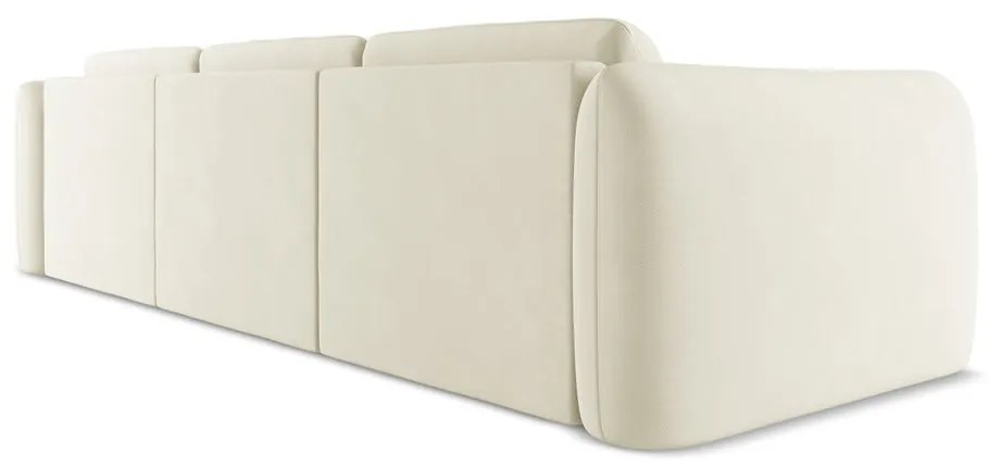 Biela rohová pohovka (pravý roh) Hoku – Makamii