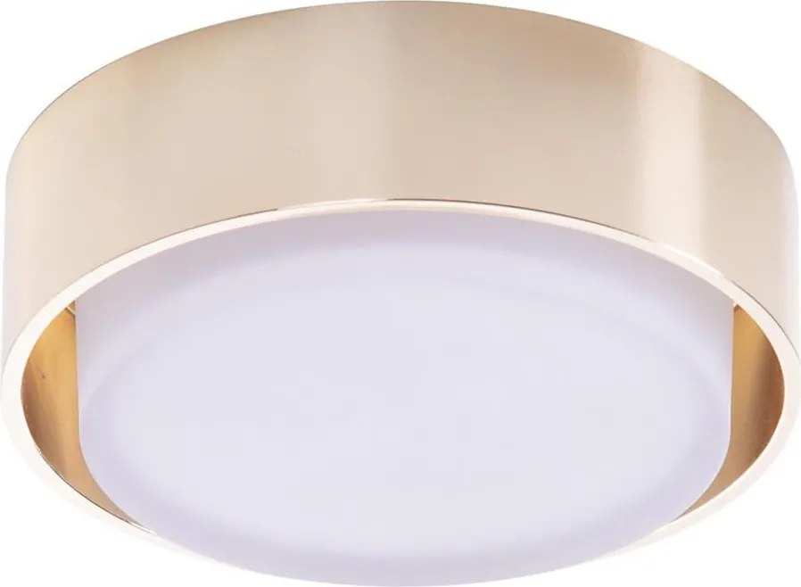 Azzardo AZ4390 - LED Kúpeľňové podhľadové svietidlo KASTORIA 7W/230V IP44 zlatá