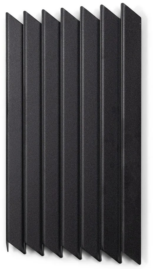 Čierny kovový nástenný vešiak 29 cm Sensu – Spinder Design