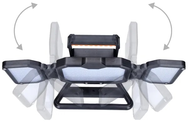 Solight WM-50W-RE-LED Stmievateľný nabíjací reflektor LED/50W/12000mAh 4000K IP54