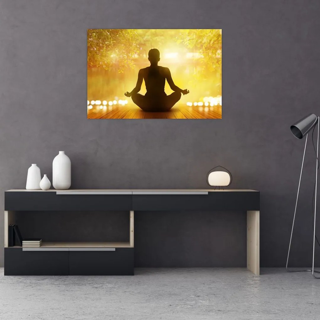 Obraz - Meditácia (90x60 cm)