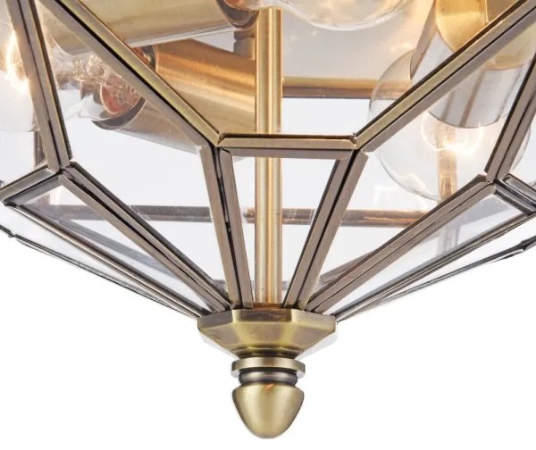 Maytoni H356-CL-03-BZ - Stropné svietidlo ZEIL 3xE27/60W/230V