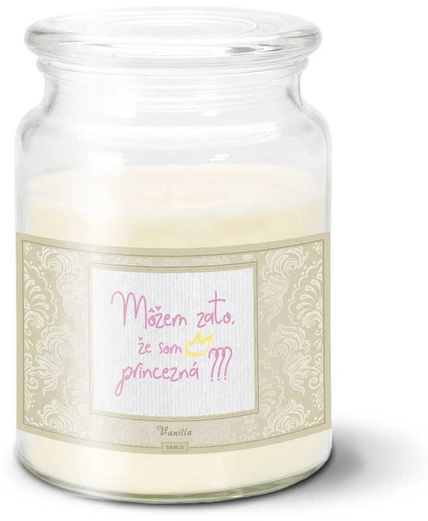 Sablio Sviečka Môžem za to, že som princezná - 500 g