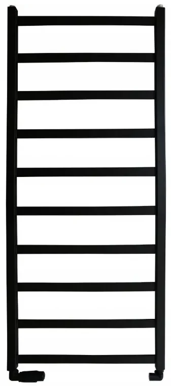 Regnis DEX, Vykurovacie teleso 300x1780mm, 612W, čierna matná, DEX180/30/BLACK