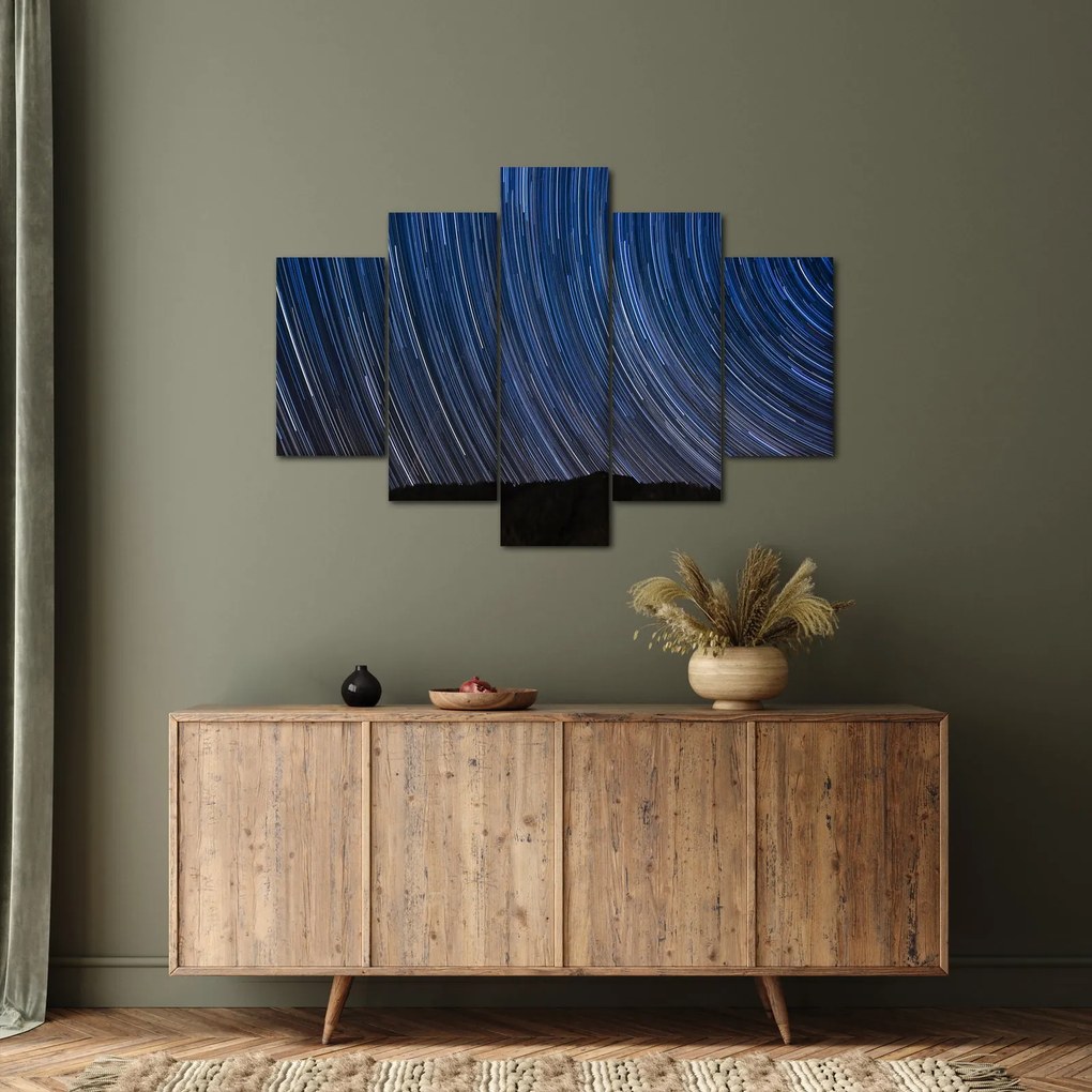 Obraz nočných hviezd a oblohy (150x105 cm)
