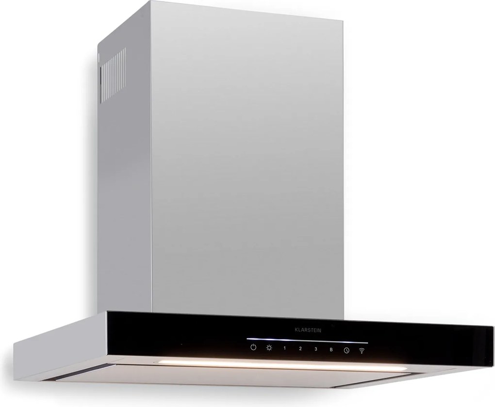 Klarstein Alinea 60 Smart, digestor, 60 cm, nástenný, WiFi, A++, 500 m³/h, dotykový displej