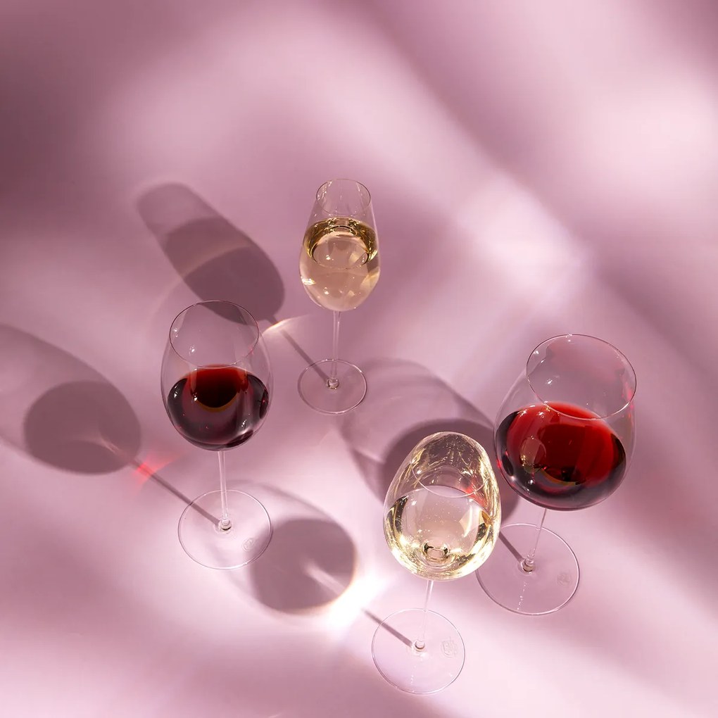 Poháre na Cabernet / Alibernet 650 ml set 2 ks - FLOW Glas Platinum Line - 322912