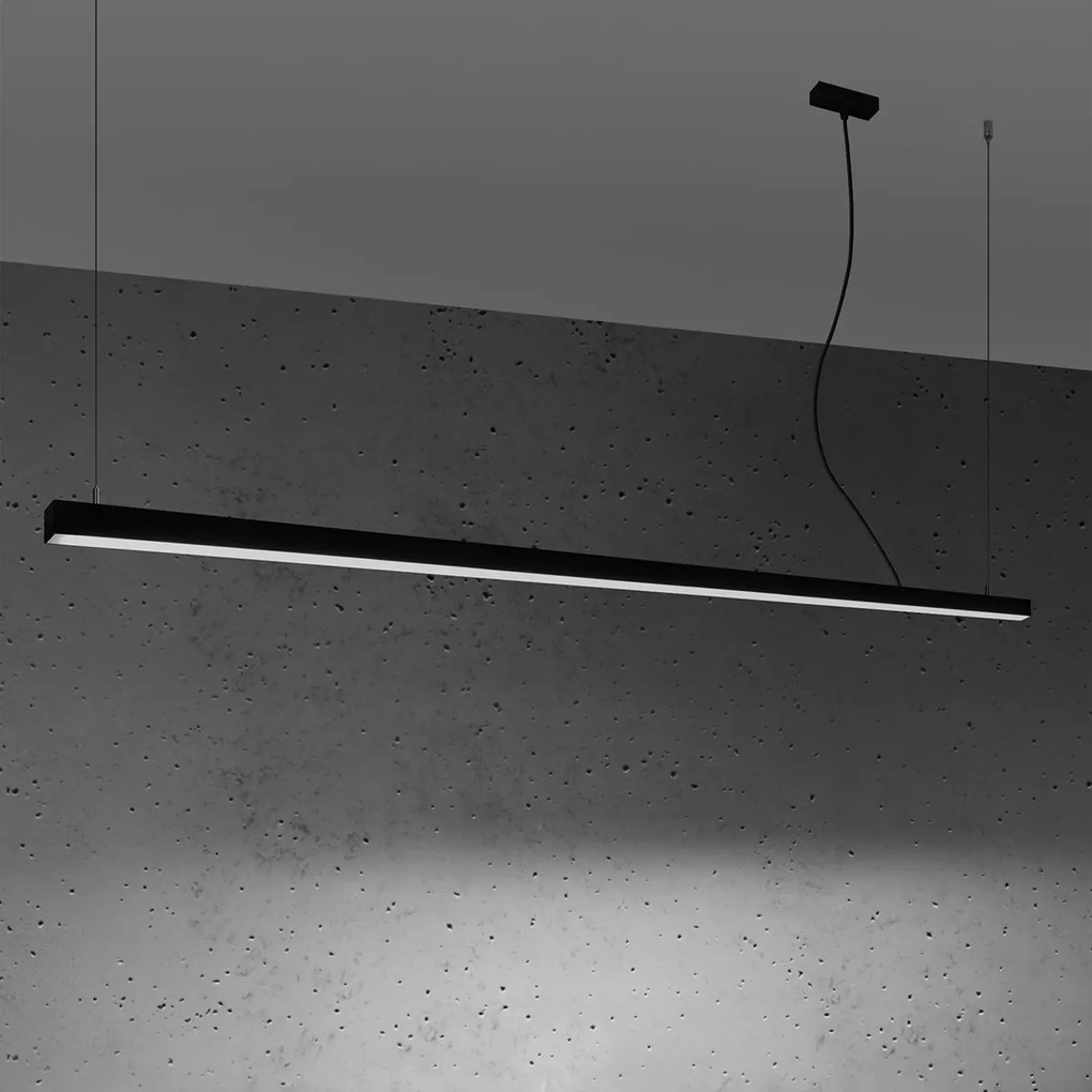 Závesné LED svietidlo Pinne 200, 1x LED 50w, 4000k, b