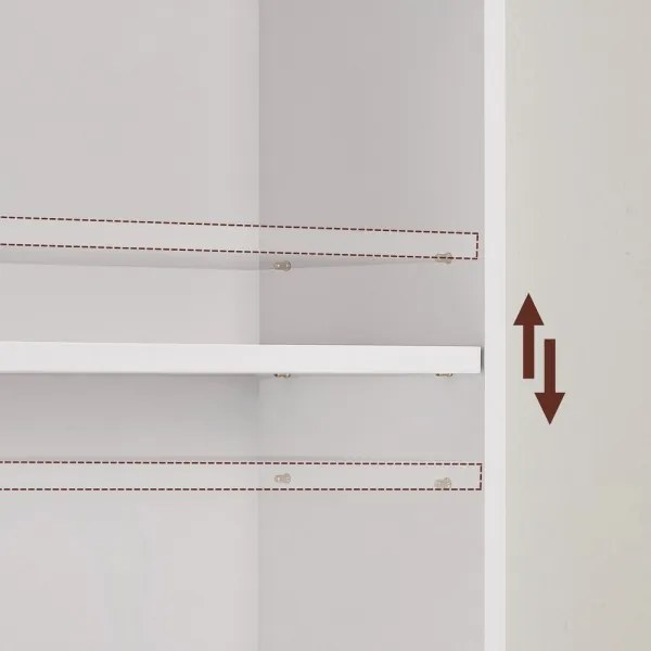 Knižnica DOVARO biela