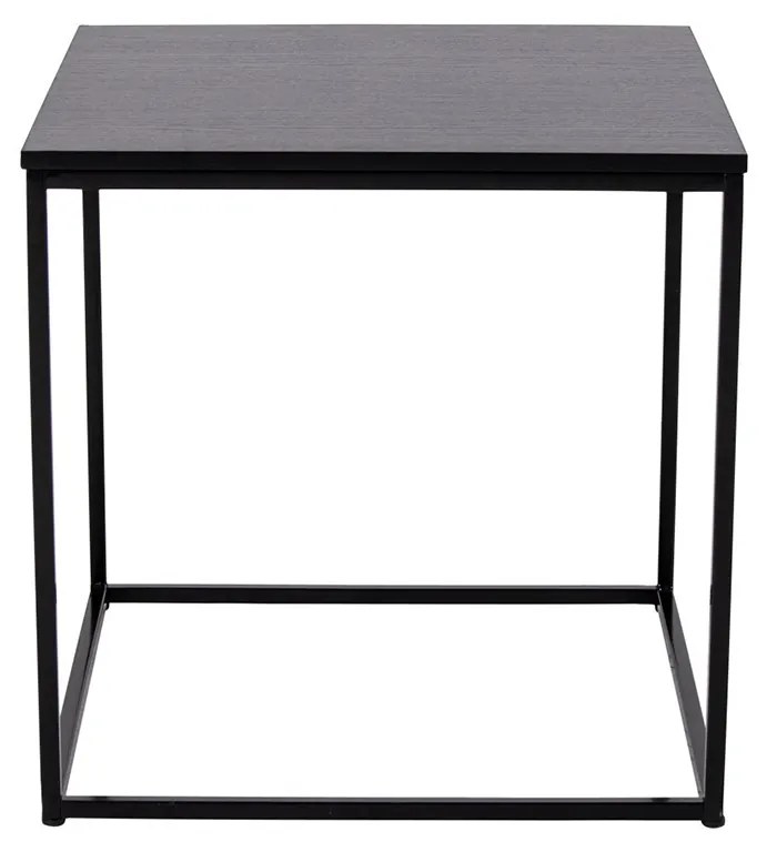 Čierny Stolík Vita 45 × 45 × 45 cm HOUSE NORDIC