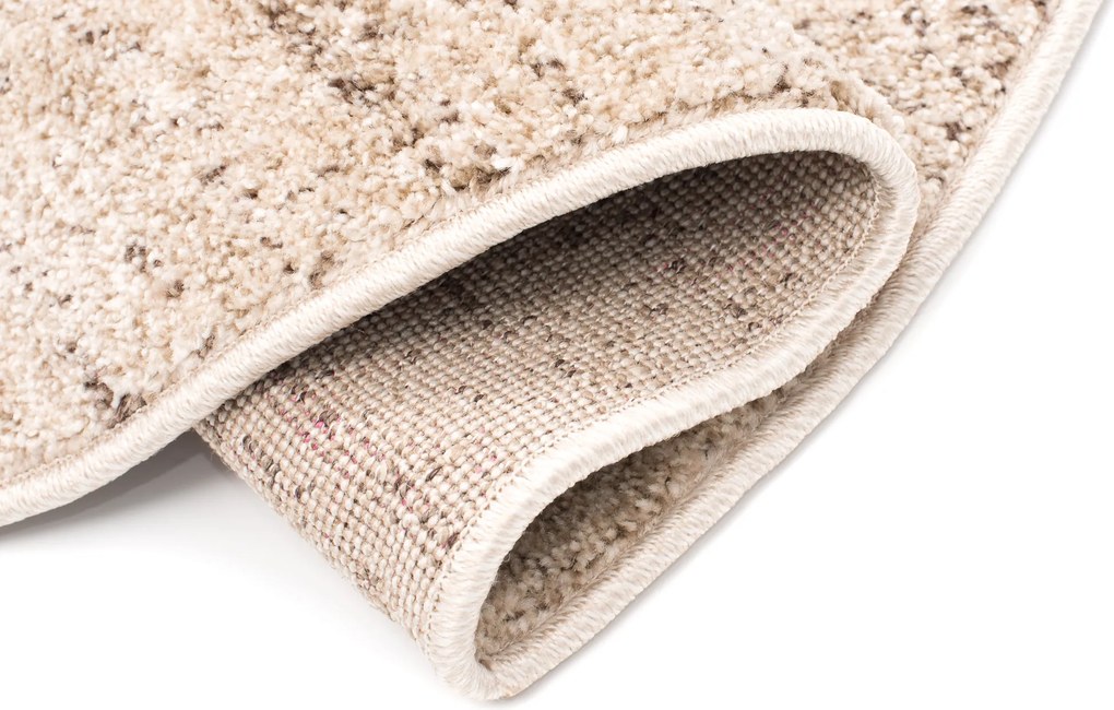 TA Koberec T006A KRÉMOVÉ SARI KOLESO 3UX Rozmer: 150x150 cm