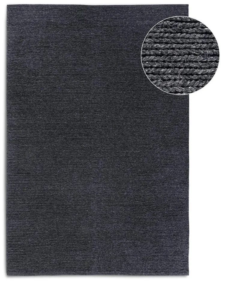 Tmavosivý ručne tkaný vlnený koberec 160x230 cm Francois – Villeroy&amp;Boch